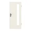 GARANT drzwi wejściowe do mieszkania biały lakier 9010 z przeszkleniem LA-4 po stronie zawiasów