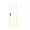 GARANT drzwi wejściowe do mieszkania U11026SD biel kryształowa GHK08 z przeszkleniem LA-4 na środku