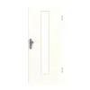 GARANT drzwi wejściowe do mieszkania W1000ST9 Premium biały GHK08 z przeszkleniem LA-4 na środku