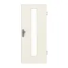 GARANT drzwi wejściowe do mieszkania biały lakier 9010 GHK08 z przeszkleniem LA-4 na środku