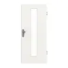 GARANT drzwi wejściowe do mieszkania biały lakier 9016 GHK08 z przeszkleniem LA-4 na środku