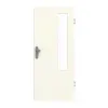 GARANT drzwi wejściowe do mieszkania 9417-60 Snow White CePaL z przeszkleniem LA-5 po stronie zawiasów