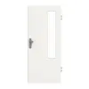 GARANT Drzwi wejściowe do mieszkania Quer Authentic Bianco CePaL z przeszkleniem LA-5 po stronie zawiasów