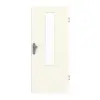 GARANT drzwi wejściowe do mieszkania 9417-60 Snow White CePaL z przeszkleniem LA-5 na środku