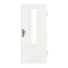 GARANT drzwi wejściowe do mieszkania Authentic Bianco CePaL z przeszkleniem LA-5 na środku