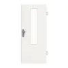 GARANT drzwi wejściowe do mieszkania wzdłuż Authentic Bianco GCK08 z przeszkleniem LA-5 na środku