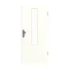 GARANT drzwi wejściowe do mieszkania U11026SD biel kryształowa GHK08 z przeszkleniem LA-5 na środku