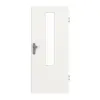 GARANT drzwi wejściowe do mieszkania biały lakier 9016 GHK08 z przeszkleniem LA-5 na środku