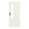 GARANT drzwi wejściowe do mieszkania biały lakier 9010 GHK08 z przeszkleniem LA-5 od strony zamka