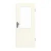 GARANT drzwi wejściowe do mieszkania 9417-60 Snow White CePaL z przeszkleniem LA-6