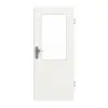 GARANT drzwi wejściowe do mieszkania biały lakier 9016 CePaL z przeszkleniem LA-6