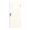 GARANT drzwi wejściowe do mieszkania 0105-60 Pearl White CePaL z przeszkleniem LA-7