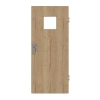 GARANT Drzwi wejściowe do mieszkania Authentic Dąb szczelinowy CePaL z przeszkleniem LA-7