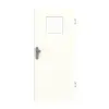 GARANT drzwi wejściowe do mieszkania W1000ST9 Premium białe GHK08 z przeszkleniem LA-8