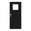 GARANT drzwi wejściowe do mieszkania 0901-60 Black Resopal z przeszkleniem LA-9