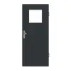 GARANT drzwi wejściowe do mieszkania U12000SD wulkaniczna czerń GHK08 z przeszkleniem LA-9