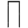 GARANT ościeżnica 0901-60 Black Resopal z prostokątną krawędzią