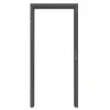 GARANT ościeżnica do drzwi do pomieszczeń mokrych 10622-60 Ebony Resopal z prostokątną krawędzią