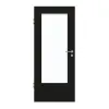 GARANT drzwi pokojowe 0901-60 Black Resopal z przeszkleniem LA-DIN
