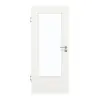 GARANT drzwi pokojowe Authentic Bianco CePaL z wycięciem na szybę LA-DIN