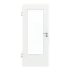 GARANT drzwi pokojowe D354-60 Designer White Resopal z przeszkleniem LA-DIN