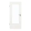 GARANT drzwi pokojowe wzdłuż Authentic Bianco CePaL z przeszkleniem LA-DIN