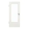 GARANT drzwi pokojowe biel ze strukturą Premium GCK08 z przeszkleniem LA-DIN