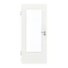 Drzwi pokojowe GARANT biały lakier 9016 CePaL z przeszkleniem LA-DIN