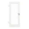 GARANT drzwi pokojowe wzdłuż Authentic Bianco CePaL z przeszkleniem LA-2