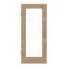 GARANT drzwi pokojowe wzdłuż Authentic dąb szczelinowy GCK08 z przeszkleniem LA-2