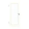 GARANT drzwi pokojowe U11026SD biel kryształowa GHK08 z przeszkleniem LA-2