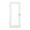 GARANT drzwi pokojowe biel ze strukturą Premium CePaL z przeszkleniem LA-2