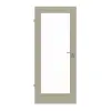 GARANT drzwi pokojowe matowy szary jedwabisty 7044 G-TEC z przeszkleniem LA-3