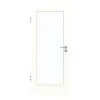 GARANT drzwi pokojowe W1000ST9 Premium biały GHK08 z przeszkleniem LA-3