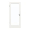 GARANT Drzwi pokojowe lakierowane na biało 9016 z przeszkleniem LA-3