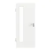 GARANT drzwi pokojowe D354-60 Designer White Resopal z przeszkleniem LA-4 po stronie zawiasów
