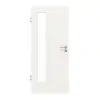 GARANT drzwi pokojowe biały lakier 9016 CePaL z przeszkleniem LA-4 po stronie zawiasów