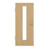 GARANT drzwi pokojowe Authentic dąb sękaty CePaL z przeszkleniem LA-4 na środku