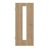 GARANT Drzwi pokojowe Authentic Dąb szczelinowy CePaL z przeszkleniem LA-4 centralnie