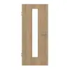 Drzwi pokojowe GARANT Authentic dąb szczelinowy GCK08 z przeszkleniem LA-4 na środku
