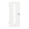 GARANT drzwi pokojowe D354-60 Designer White Resopal z przeszkleniem LA-4 na środku