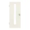 GARANT drzwi pokojowe biały lakier 9010 GHK08 z przeszkleniem LA-4 na środku