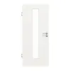 GARANT drzwi pokojowe biały lakier 9016 CePaL z przeszkleniem LA-4 na środku