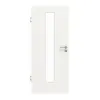 GARANT drzwi pokojowe biały lakier 9016 GHK08 z przeszkleniem LA-4 na środku