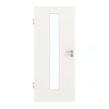 GARANT Drzwi pokojowe lakierowane na biało 9016 z przeszkleniem LA-4 centralnie