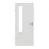 GARANT drzwi pokojowe 0160-60 srebrny Grey CePaL z przeszkleniem LA-5 po stronie zawiasów
