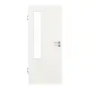 GARANT drzwi pokojowe Authentic Bianco CePaL z przeszkleniem LA-5 po stronie zawiasów