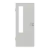 GARANT drzwi pokojowe D92-60 Dove Grey Resopal z wycięciem na szybę LA-5 po stronie zawiasów