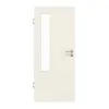 GARANT drzwi pokojowe biały lakier 9010 GHK08 z przeszkleniem LA-5 po stronie zawiasów