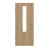 Drzwi pokojowe GARANT Authentic dąb szczelinowy GCK08 z przeszkleniem LA-5 na środku